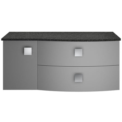 Hudson Reed Sarenna Dove Grey 1000mm Cabinet With Marble Top RH SAR204R