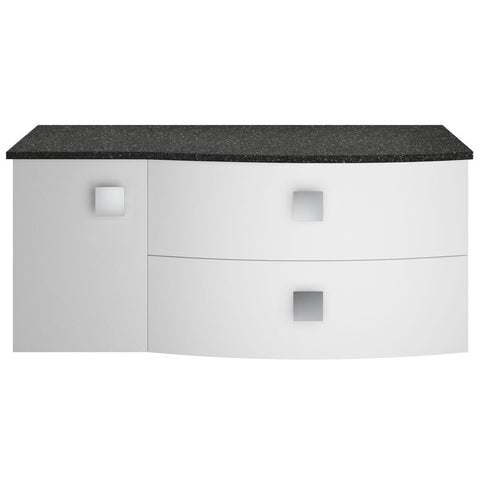 Hudson Reed Sarenna Moon White 1000mm Cabinet With Marble Top RH SAR104R