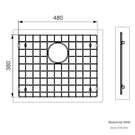regnox-r-3007-50x40-pvd-gunmetal-stainless-steel-sink-bottom-plate-