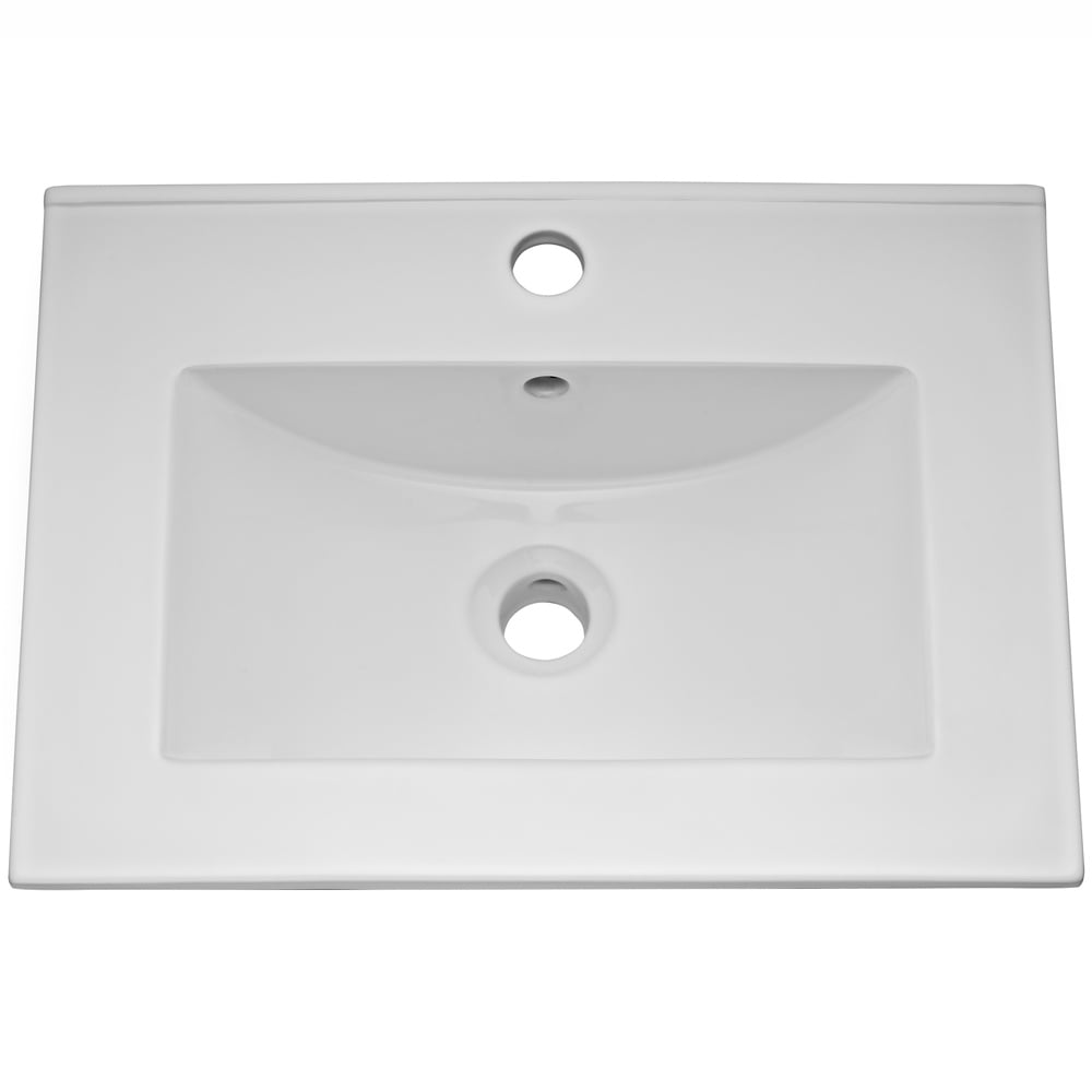 Hudson Reed Coast Grey Gloss 500mm Floor Standing Cabinet & Basin 2 - CST875