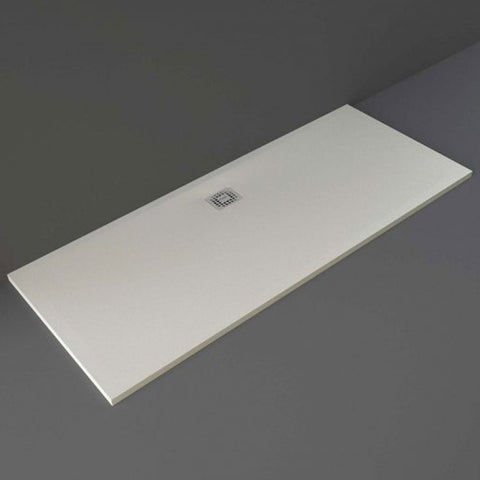RAK Feeling Solid Greige Rectangular Shower Tray 1700mmx700mm - RFBR070170S505