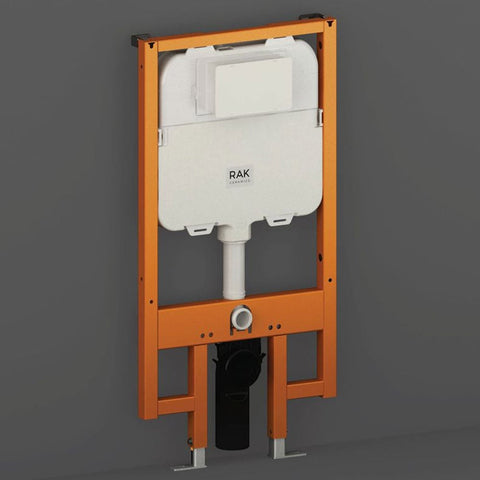 RAK Ecofix Wall Hung Concealed Toilet Support Frame & Cistern - FS04RAK8C