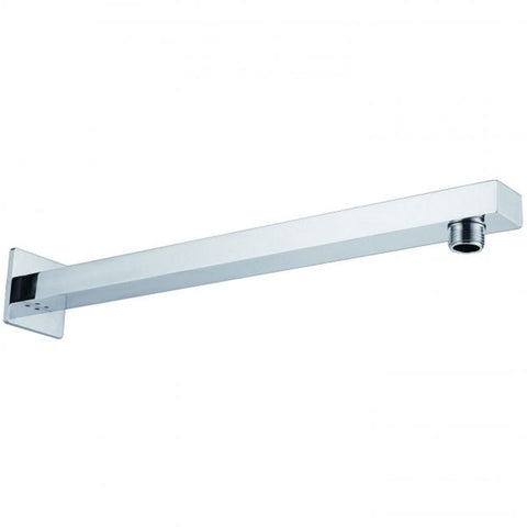 RAK Chrome Rectangular Wall Mounted 300mm Shower Arm - RAKSHW0001