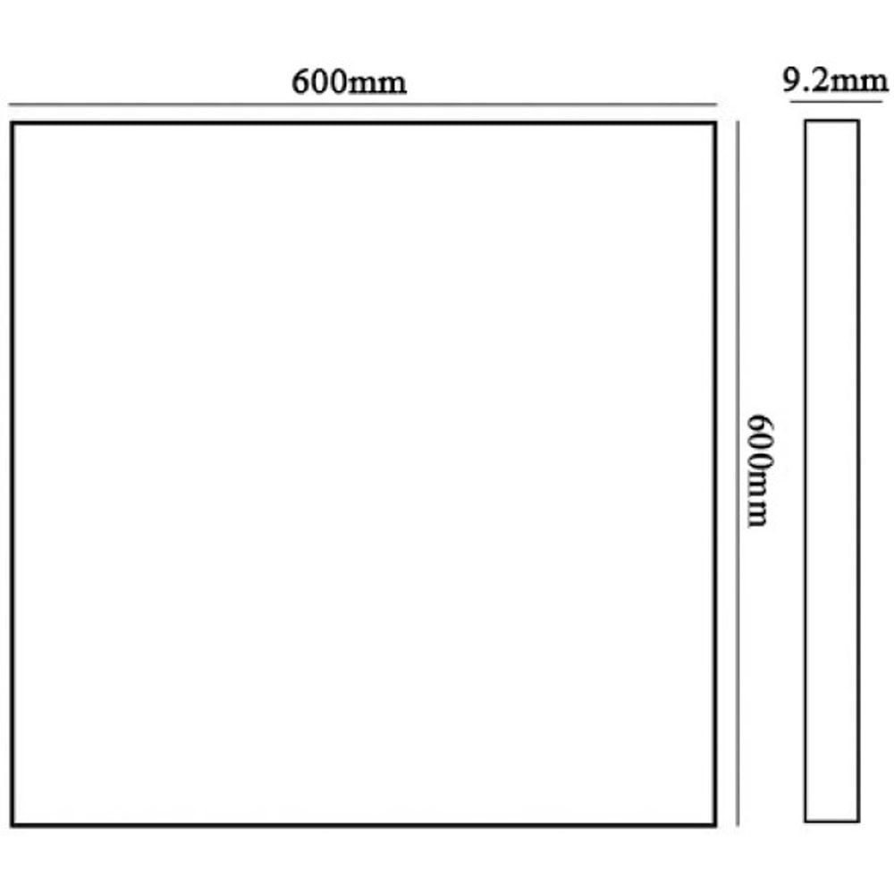 RAK Lounge Anthracite 600x600mm Porcelain Tiles (4 Tiles 1.44mm³)