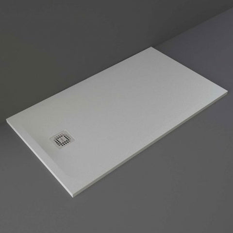 RAK Feeling Solid Grey Rectangular Shower Tray 1400mmx800mm - RFST080140S503