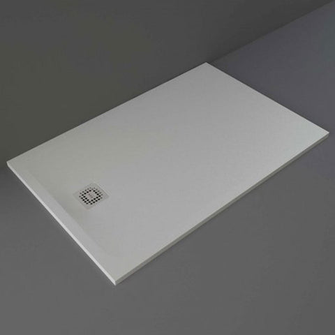 RAK Feeling Solid Grey Rectangular Shower Tray 1400mmx900mm - RFST090140S503