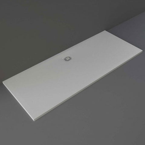 RAK Feeling Solid Grey Rectangular Shower Tray 1700mmx700mm - RFBR070170S503