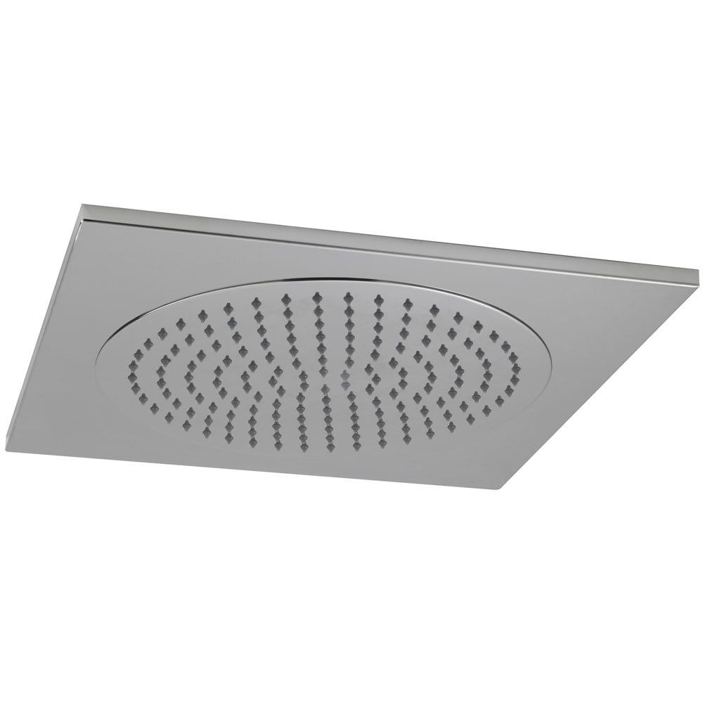 Hudson Reed Art Thermostatic Shower Valve, Ceiling Tile Head 500mm, Riser & Jets