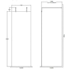 hudson-reed-black-wetroom-shower-screen--support-arms-700mm-bgpaf070-