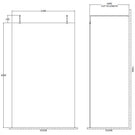 hudson-reed-walk-through-1200mm-wetroom-shower-screen-support-arm--feet-gpaf12-