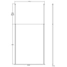 hudson-reed-walk-through-1400mm-wetroom-shower-screen--ceiling-posts-gpcp14-