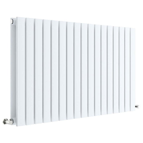Hudson Reed Sloane 600x992mm White 1000W Double Panel Radiator HLW56D
