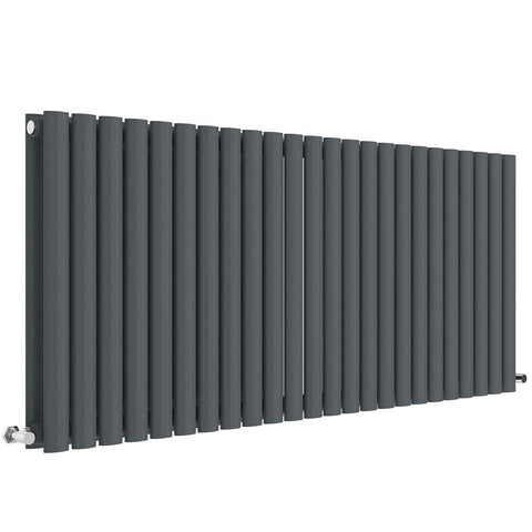 Hudson Reed Revive 600x1398mm Anthracite 1550W Double Panel Radiator HLA40D