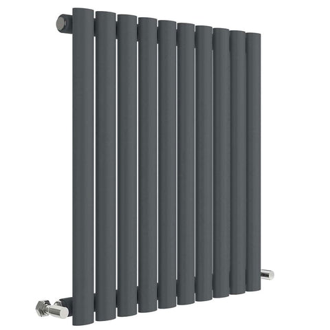 Hudson Reed Revive 600x586mm Anthracite 400W Single Panel Radiator HLA38