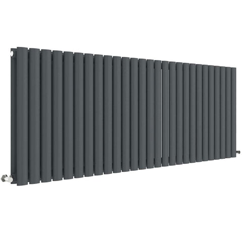 Hudson Reed Revive 600x1572mm Anthracite 1700W Double Panel Radiator HLA42D