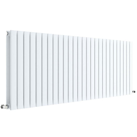 Hudson Reed Sloane 600x1572mm White 1600W Double Panel Radiator HLW60D