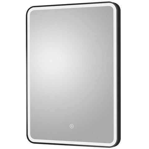 Hudson Reed Touch Sensor 700x500mm Black Framed Mirror - LQ701