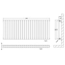 hudson-reed-sloane-600x1398mm-white-1450w-double-panel-radiator-hlw59d-