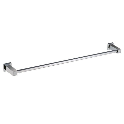 RAK Cubis Silver Single Towel Bar - RAKCUB9910