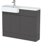 hudson-reed-fusion-gloss-grey-1100mm-combination-unit--lh-semi-recessed-basin-