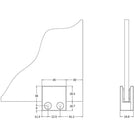hudson-reed-black-wetroom-screens-foot--wall-bracket---wrsf008-