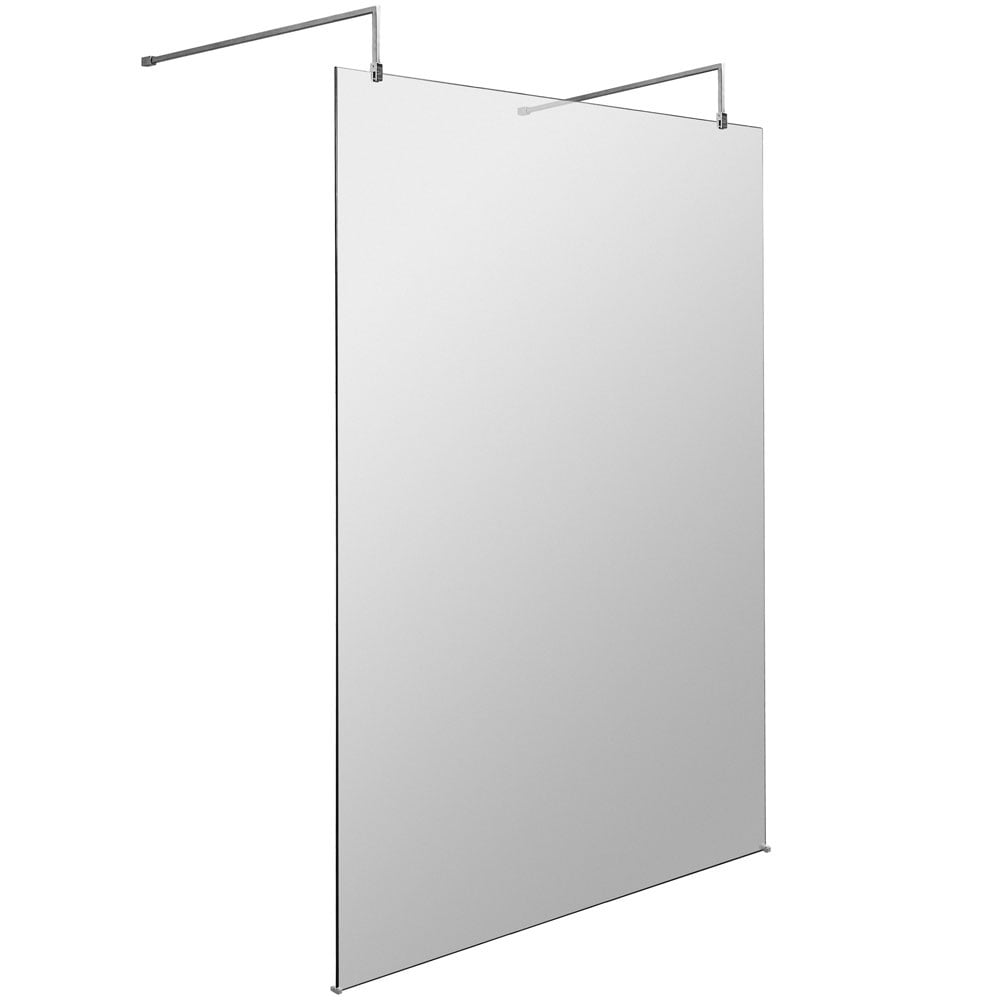 Hudson Reed Walk Through 1400mm Wetroom Shower Screen, Support Arm & Feet GPAF14