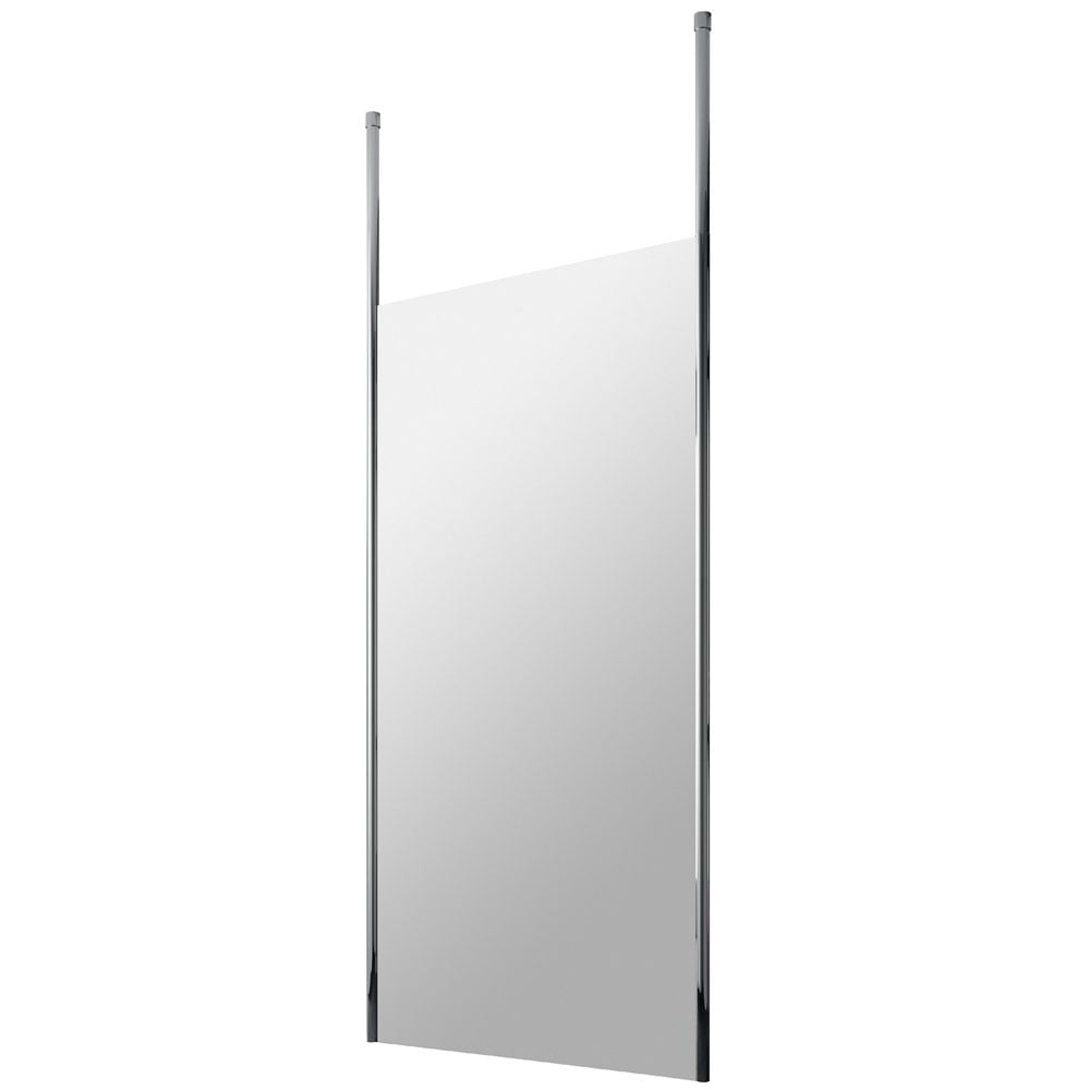 Hudson Reed Walk Through 1100mm Wetroom Shower Screen & Ceiling Poles GPCP11