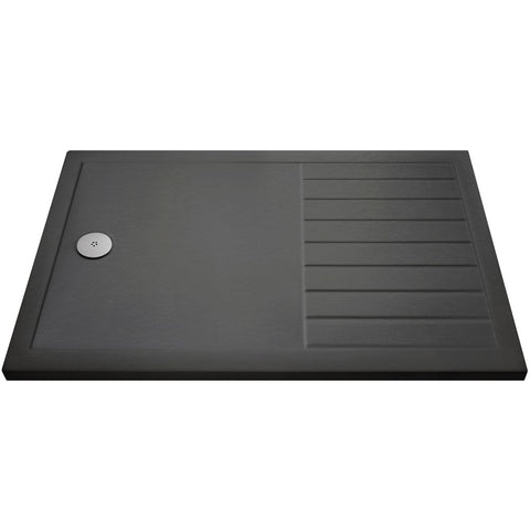 Hudson Reed Slate Grey Rectangular Walk-In Shower Tray Various Sizes Available