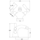 hudson-reed-white-topaz-twin-lever-bidet-tap-bc306dl-