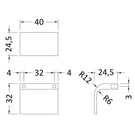 hudson-reed-chrome-square-drop-handle---h112-
