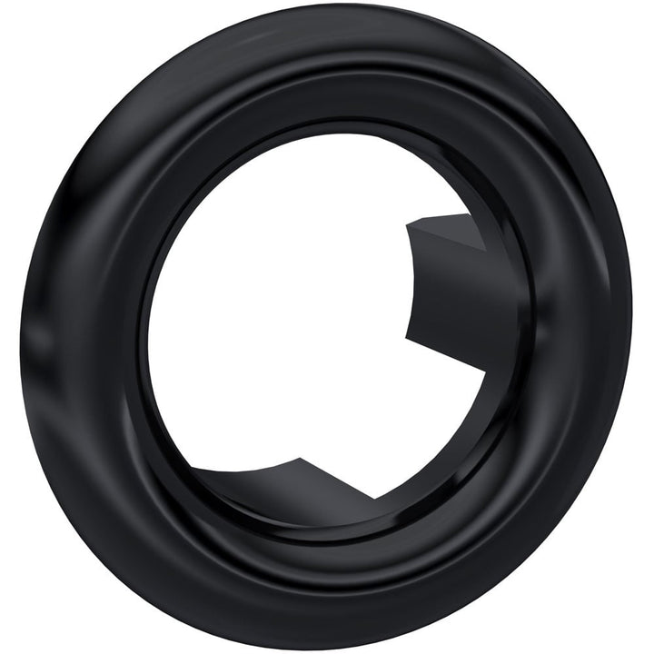 hudson-reed-black-round-overflow-cover---ovfl02-