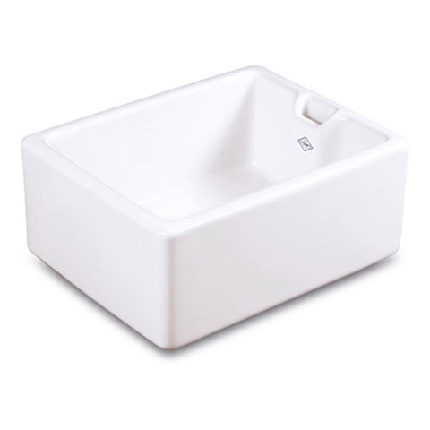 Shaws Belfast 600 1.0 Bowl White Ceramic Kitchen Sink BELFAST600