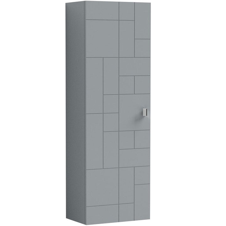 nuie-blocks-satin-grey-400mm-wall-hung-single-door-tall-unit---mof261a-