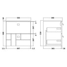 nuie-blocks-satin-blue-500mm-wall-hung-2-drawer-vanity-unit--worktop---blo305w-