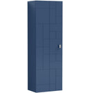 nuie-blocks-satin-blue-400mm-wall-hung-single-door-tall-unit---mof361a-