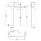 nuie-windon-matt-black-single-lever-high-rise-mono-basin-mixer-tap---win470-