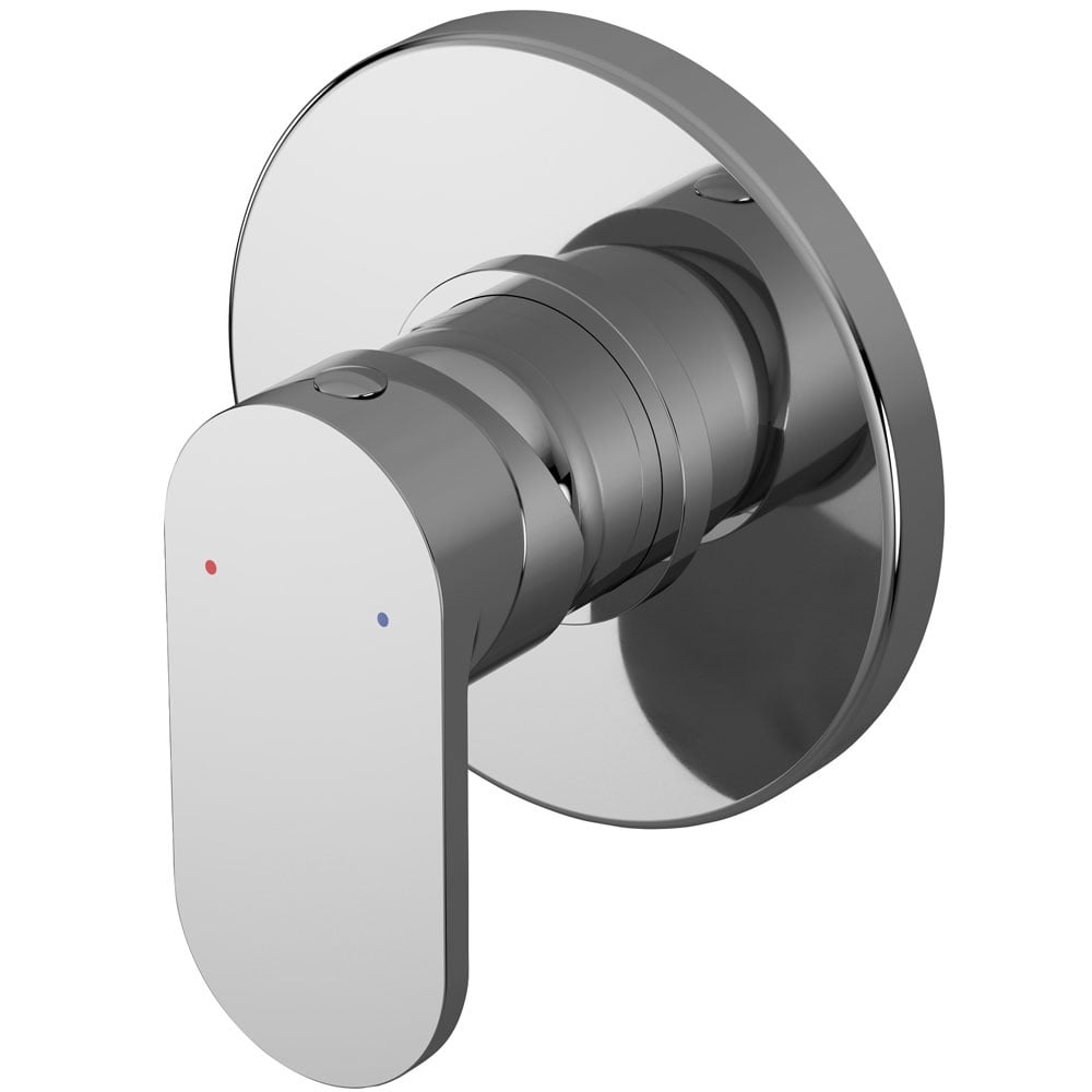 Nuie Binsey Chrome Single Lever Manual Shower Valve - BINMV10