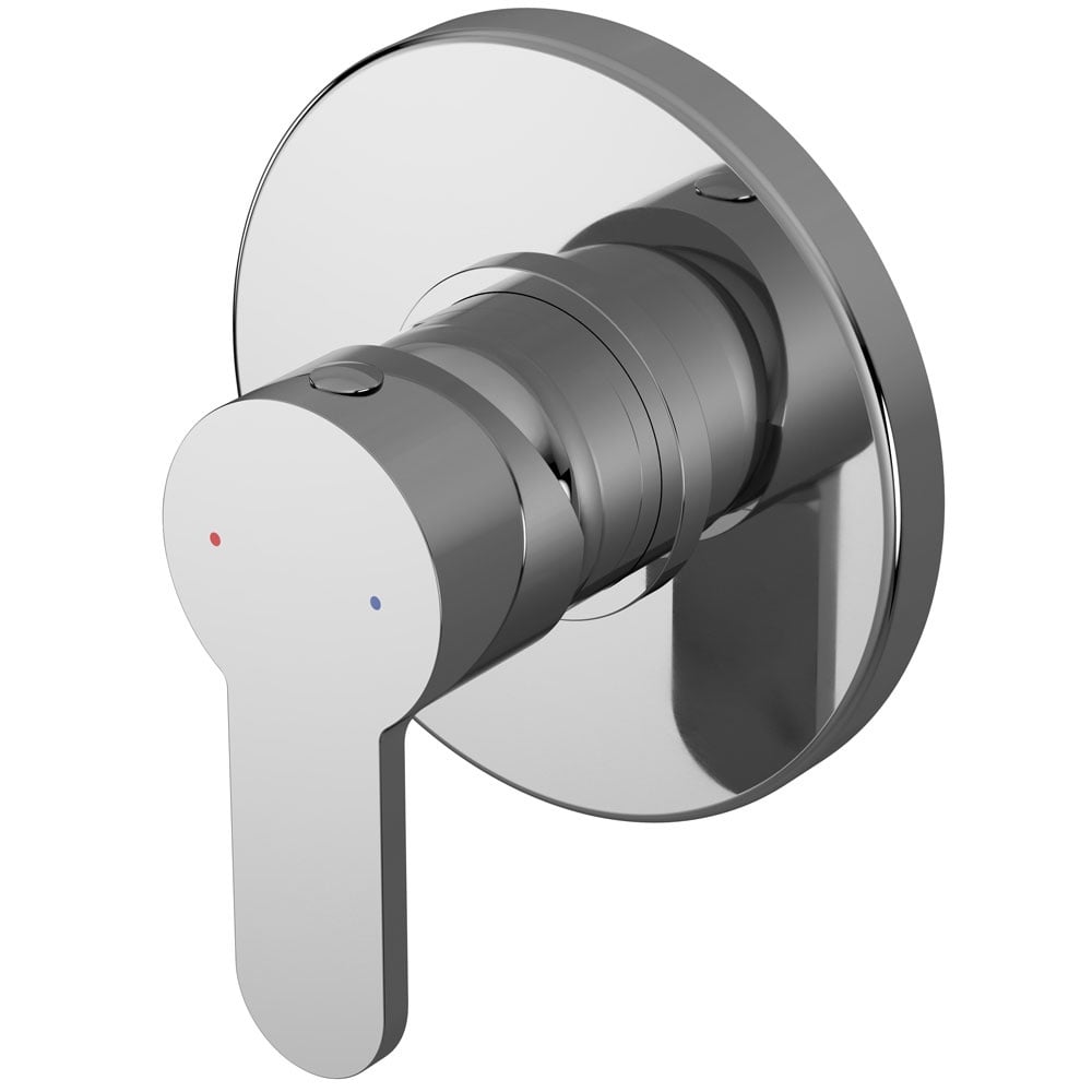 Nuie Arvan Chrome Concealed Manual Shower Valve - ARVMV10