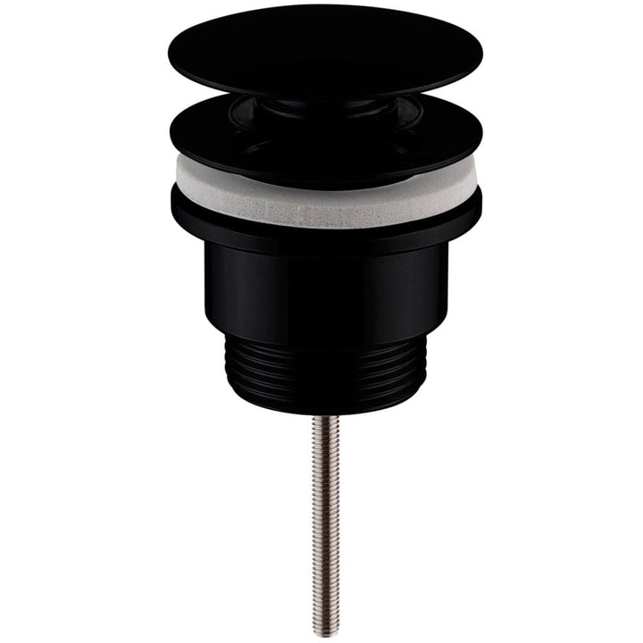 nuie-universal-black-push-button-slotted--un-slotted-basin-waste---ek410-