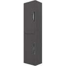 nuie-parade-gloss-grey-256mm-wall-hung-double-door-tall-unit---pmp963-