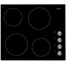 caple-59cm-black-glass-electric-ceramic-hob-c809c-