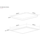 caple-59cm-black-glass-electric-ceramic-hob-c809c-