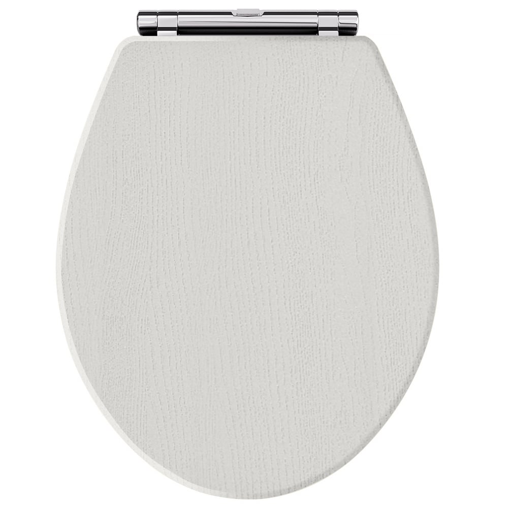 Hudson Reed Richmond 480mm Height Low Level Toilet & Timeless Sand Seat