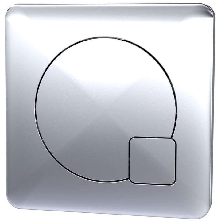 Wall-mounted chrome toilet paper holder with cover
