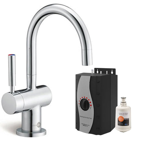 Insinkerator Chrome Boiling Hot Kitchen Sink Kettle Tap & Tank