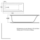 rak-metropolitan-white-single-ended-rectangular-bath-1700mmx700mm---nmetbath-