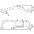 rak-chrome-bath-angled-grab-rail-with-integrated-soap-dish---rakgrb9920-
