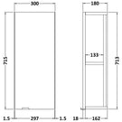 hudson-reed-fusion-charcoal-black-300mm-side-storage-wall-unit---off651-