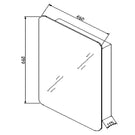 rak-uno-white-single-door-bathroom-mirror-cabinet-660x460mm---12sl366a-