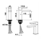 rak-compact-eco-chrome-mono-square-basin-mixer-tap--clicker-waste--rakr3001s-
